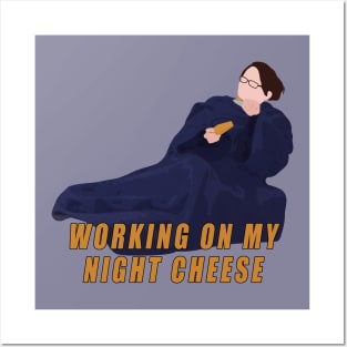 working on my night cheese Posters and Art